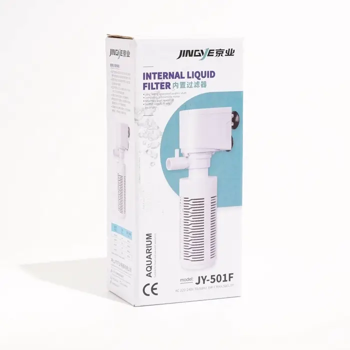 Фильтр внутренний JINGYE JY-501F, 600 л/ч, 6 Вт