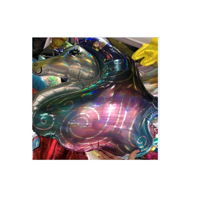 Воздушный шар фольгированный 40 Воздушный шар фольгированный 40" «Единорог радужный»