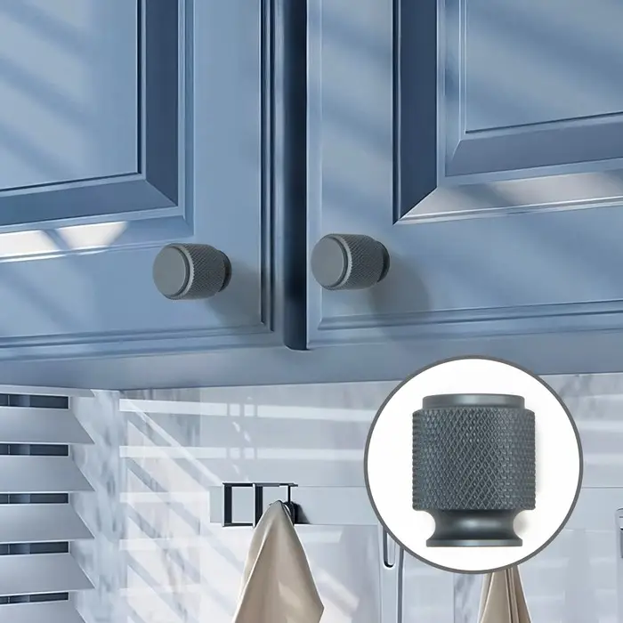 Ручка-кнопка CAPPIO PK327, d=20 мм, цвет графит Ручка-кнопка CAPPIO PK327, d=20 мм, цвет графит