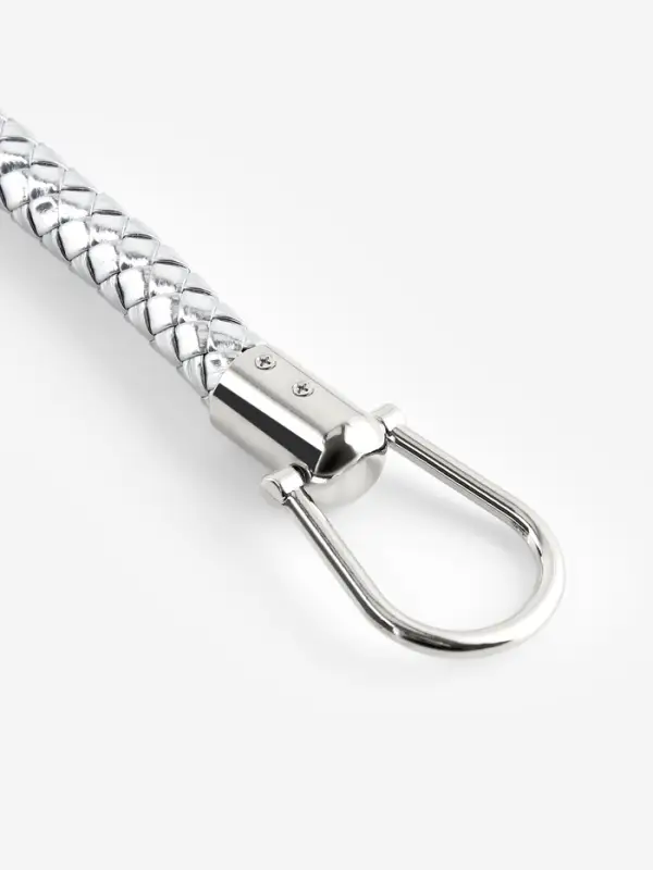 Ручка для сумки, 55 см, цвет серебряный