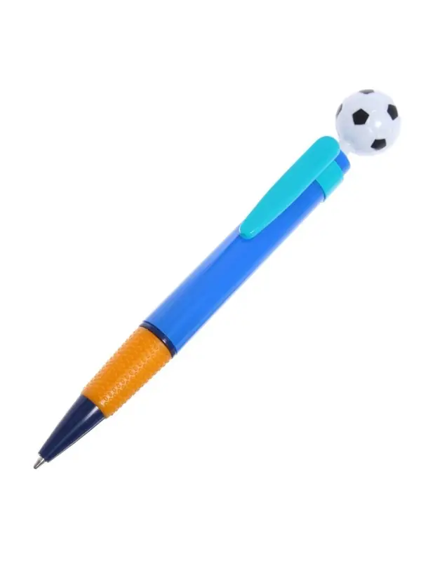 Ручка - прикол шариковая Calligrata «Футбольный мяч», МИКС Ручка - прикол шариковая Calligrata «Футбольный мяч», МИКС