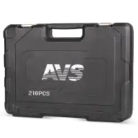 Набор инструментов 216 предметов "MASTER" AVS MTS-216