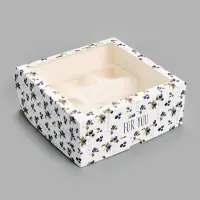 Коробка для капкейков For you, 25&times;25&times;10 см