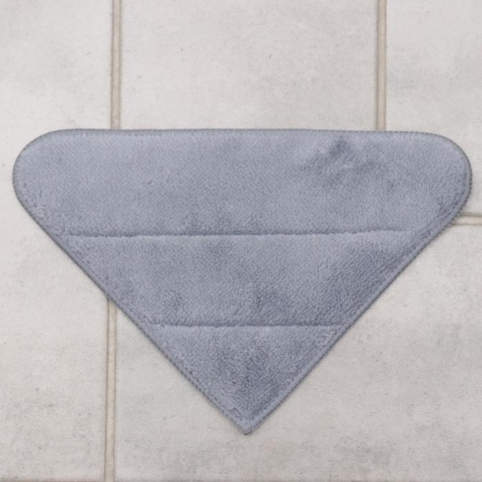 Сменная насадка для окномойки, микрофибра, 25,5×17 см, цвет серый Сменная насадка для окномойки, микрофибра, 25,5×17 см, цвет серый