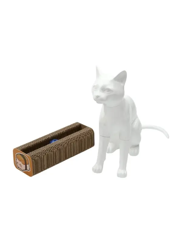 Когтеточка-игрушка  из гофрокартона с кошачьей мятой "Суши", 24,5 х 9 х 6,7 см