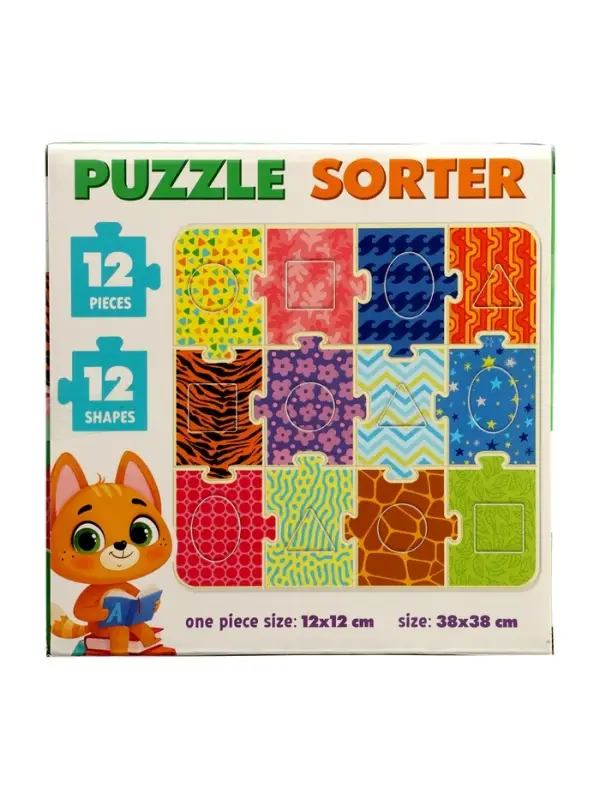 Sorter puzzle 12pcs Sorter puzzle 12pcs
