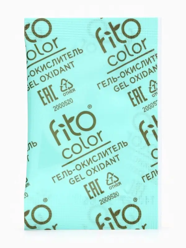 Крем-краска стойкая для бровей и ресниц Fito color, черный 1.0, 2&times;2 мл
