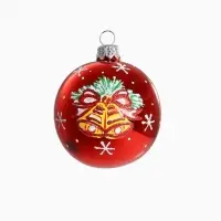 Ёлочные шары &laquo;Рождественские&raquo;, d=6 см, набор 5 шт., МИКС