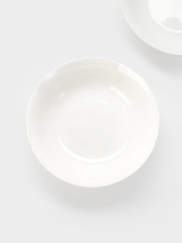 Тарелки глубокие WY Venecia, 580 мл, 17×5 см, набор 2 шт., фарфор, белые Тарелки глубокие WY Venecia, 580 мл, 17×5 см, набор 2 шт., фарфор, белые