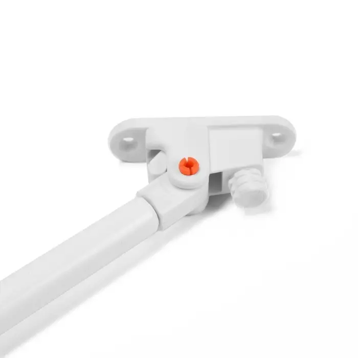 Газлифт 80N CAPPIO, доводчик, бесшумное открывание/закрывание, белый, дополнительная защита, 2 шт.