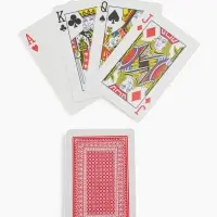 Карты игральные «Король», колода 54 шт., 5.7×8.7 см, красная рубашка