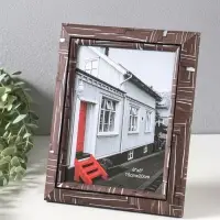 Фоторамка пластик 15х20 см "Моррис" тёмно-коричневый 23х18х2 см