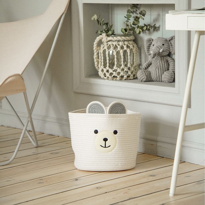 Корзина для хранения плетёная ручной работы SL Home, 29×29×26 см Корзина для хранения плетёная ручной работы SL Home, 29×29×26 см