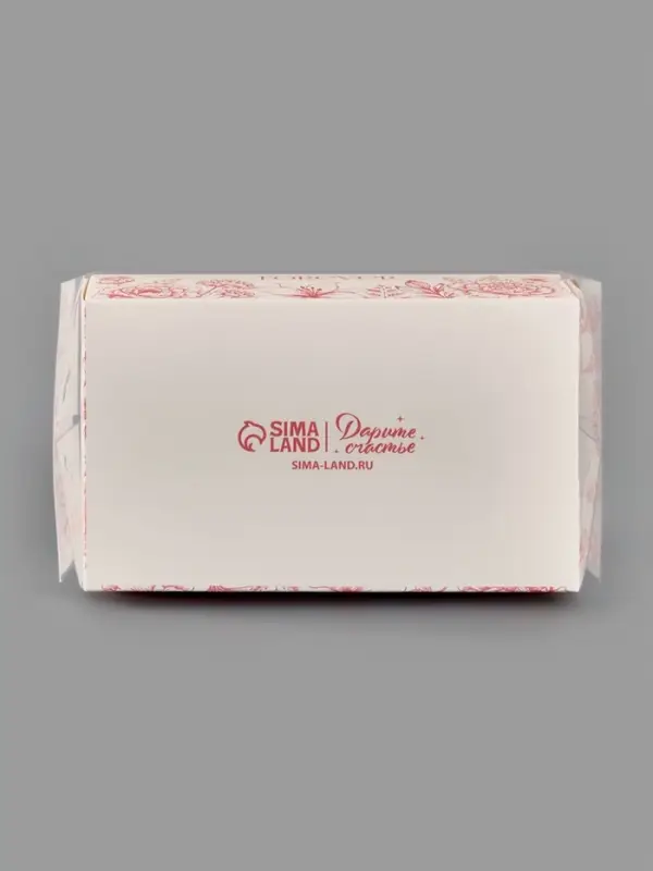 Коробка для 2 конфет с ячейками Forever, 10&times;6&times;3 см