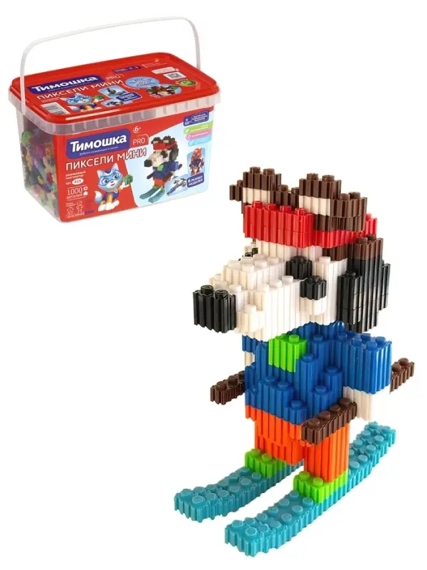 Конструктор &laquo;Пиксели мини&raquo;, 1000 деталей