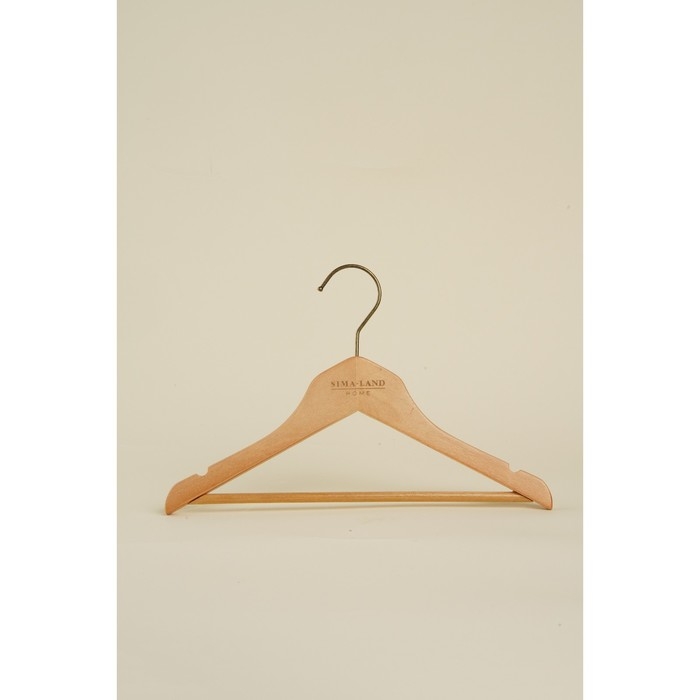 Плечики - вешалки для одежды SL Home, 5 шт, детские, дерево лотос, 33×21 см Плечики - вешалки для одежды SL Home, 5 шт, детские, дерево лотос, 33×21 см