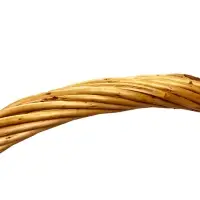 Набор корзин 3 шт 44х44х16, 37х37х14, 31х31х12 см руска 17/15/13см  лоза натур