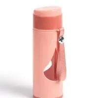 Бутылка для воды &laquo;Капля&raquo;, 500 мл, 21.5&times;7.3 см, стеклянная, МИКС