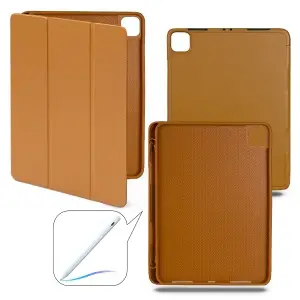 Чехол-книжка для iPad Pro 12.9 (2021/2022) Smart Case (Pencil) Brown №2