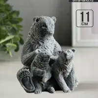 Фигурка &laquo;Медведица с медвежатами&raquo;, 11 см