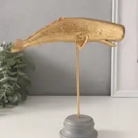 Фигурка &laquo;Золотой кашалот&raquo;, полистоун, 21.5&times;8&times;24 см