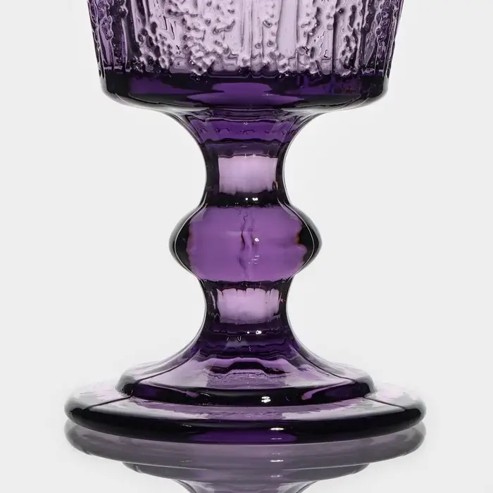 Бокал для вина Magistro &laquo;Французская лаванда&raquo;, 310 мл, 16.4&times;8.9 см, стекло, сиреневый