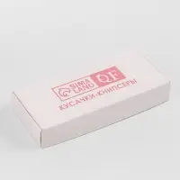 Кусачки книпсер маникюрные, скошенное лезвие, 6 см, в коробке