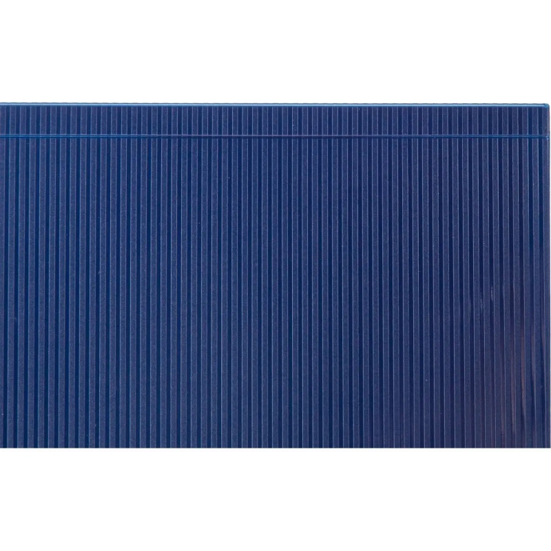 Портфель-картотека Комус на резинке 12 отд. А4, синий