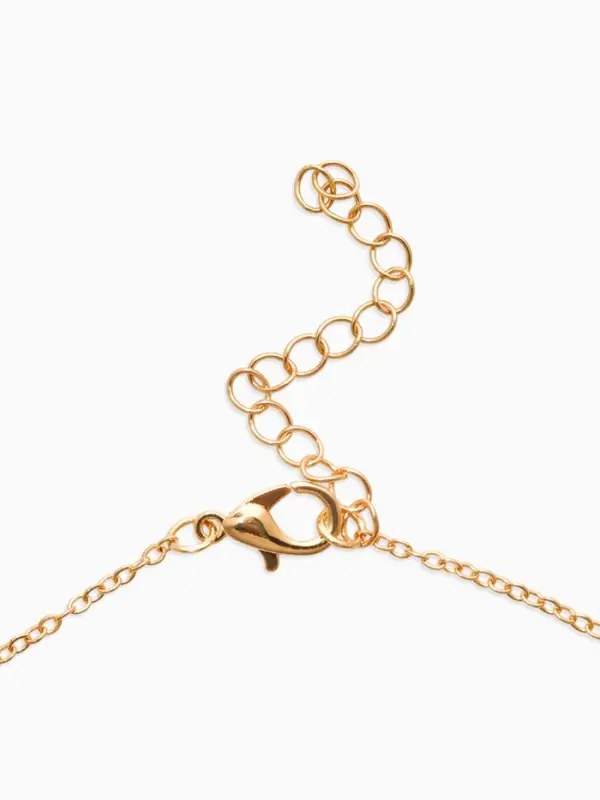 Набор детский "Выбражулька" 3 пред-а: кулон, кольцо, серьги, котик, разноцветный в золоте