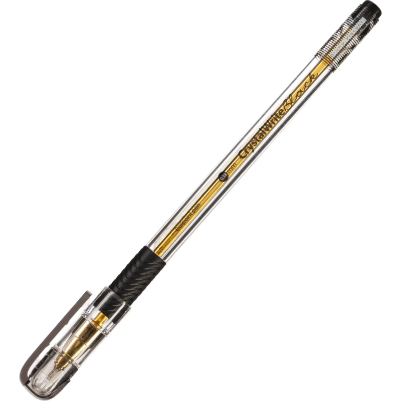 Ручка шариковая BrunoVisconti неавтомат. CRYSTALWRITE,черн,038мм,20-0404/02