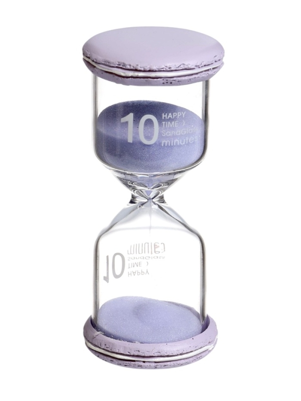 Песочные часы на 10 минут  Песочные часы на 10 минут "Макарун", 4.4 х 9.8 см
