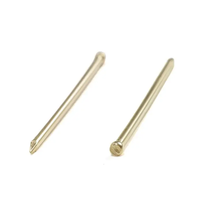 Гвозди СТРОЙБАТ, финишные, ГОСТ 7811-7035, латунированные, 1.4×40 мм, 40 шт. Гвозди СТРОЙБАТ, финишные, ГОСТ 7811-7035, латунированные, 1.4×40 мм, 40 шт.