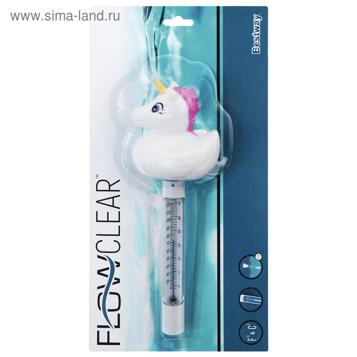 Термометр плавающий для бассейна, 58595 Bestway, МИКС Термометр плавающий для бассейна, 58595 Bestway, МИКС