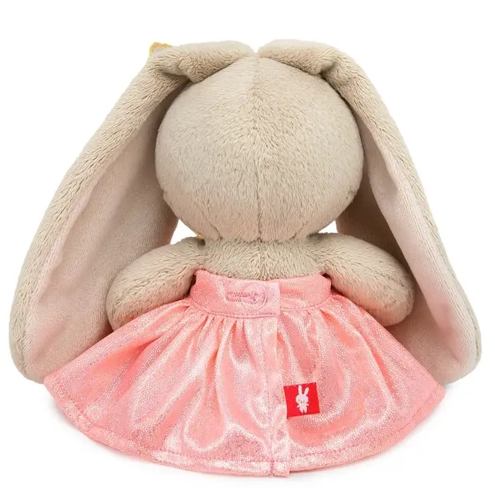 Мягкая игрушка "Зайка Ми в сарафанчике с блеском", 15 см SidX-644