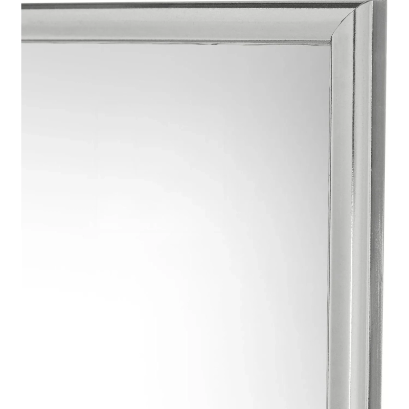 Рамка А3 30x40 см Комус/ATTACHE пластиковый багет 14мм серебристая/глянец