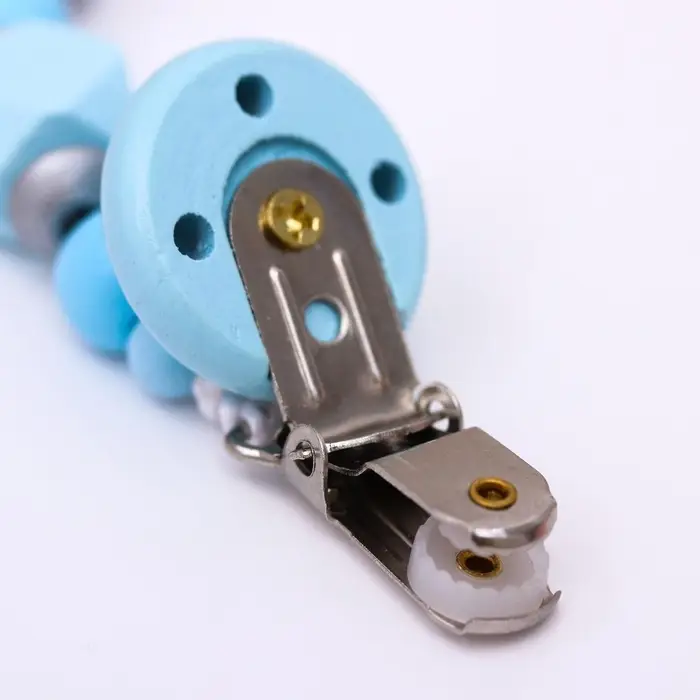 Подарочный набор M&B &laquo;Малыш&raquo; держатель для соски-пустышки, грызунок-прорезыватель