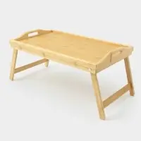 Столик - поднос для завтрака со складными ножками Катунь, 50&times;30&times;23 см, бамбук