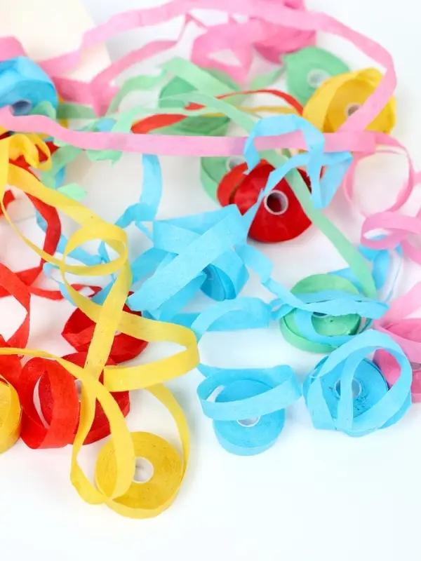 Серпантин бумажный 10 шт