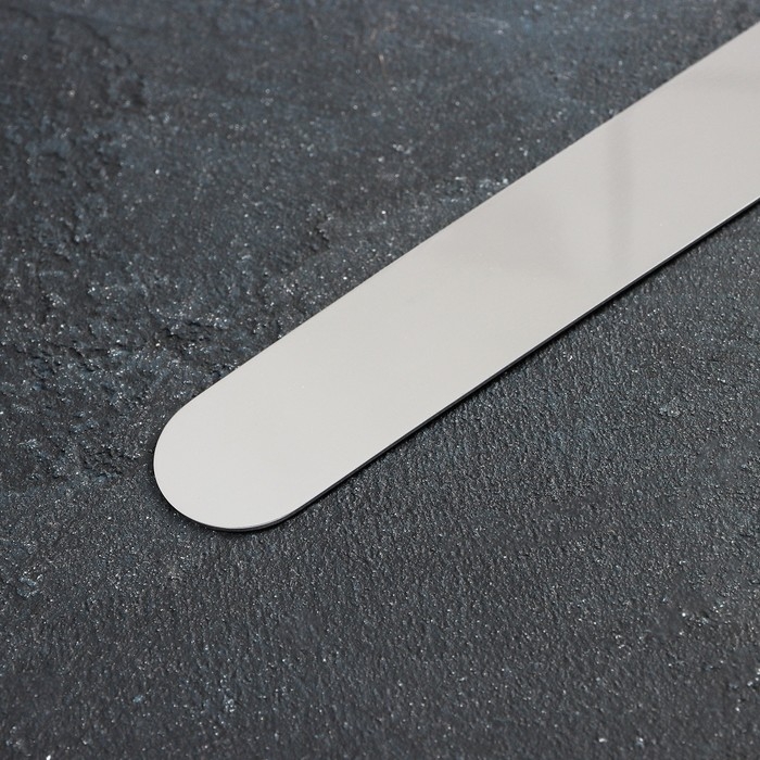 Кондитерская лопатка - палетка, изогнутая, 36 см, рабочая часть 24 см, цвет коричневый Кондитерская лопатка - палетка, изогнутая, 36 см, рабочая часть 24 см, цвет коричневый