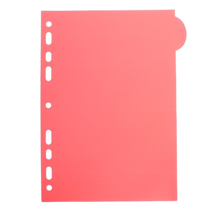 Разделитель листов A5 (210 x 165 мм) цветовой, 5 листов, Разделитель листов A5 (210 x 165 мм) цветовой, 5 листов, "deVENTE. Pastel" полипропилен 140 мкм, индивидуальная упаковка