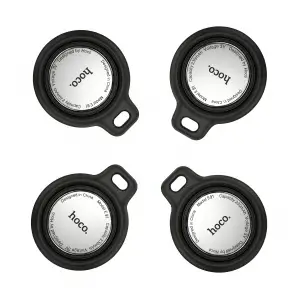 Метка для поиска AirTag E91 Hoco (4PCS) черная