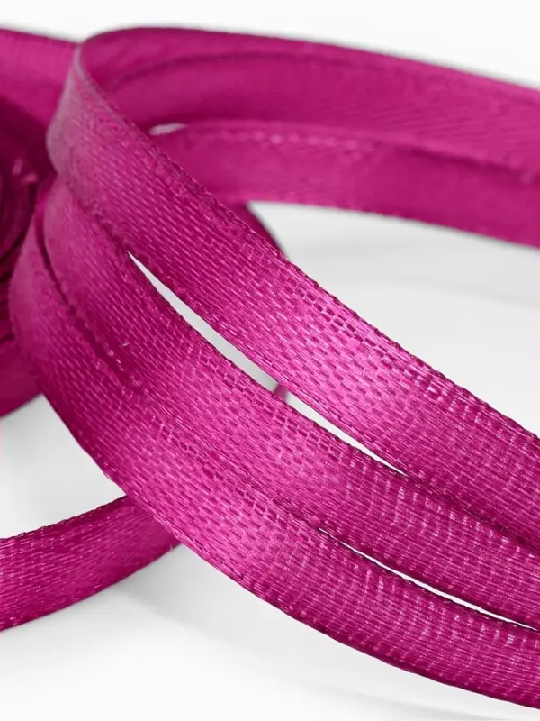Лента атласная, 6 мм, 23±1 м, пурпурная №29 Лента атласная, 6 мм, 23±1 м, пурпурная №29