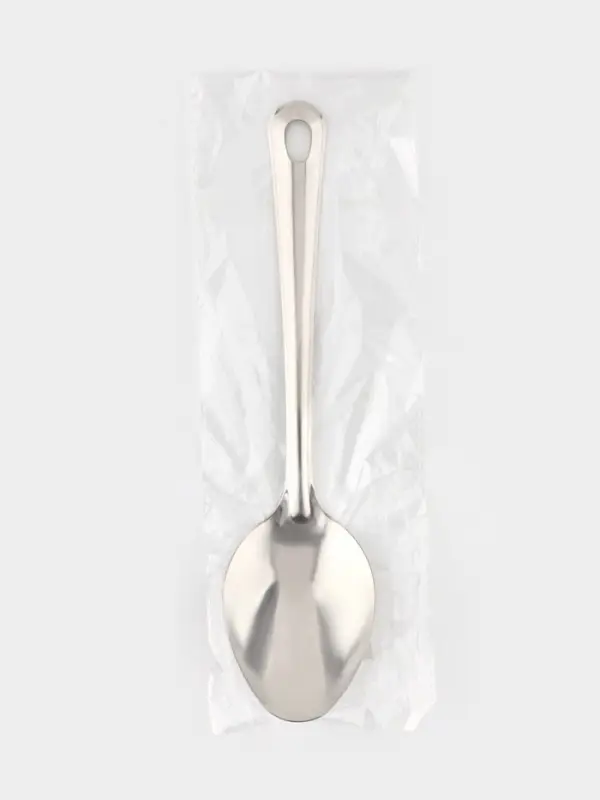 Ложка гарнирная из нержавеющей стали Доляна &laquo;Виктория&raquo;, 30 мл, h=25 см, серебристая