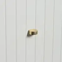 Ручка-кнопка CAPPIO RK147, d=26 мм, цвет сатиновое золото
