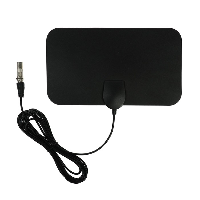 Антенна Luazon TY13, комнатная, активная, 5 В, 25 дБи, DVB-T2, цифровая, клеящаяся, черная Антенна Luazon TY13, комнатная, активная, 5 В, 25 дБи, DVB-T2, цифровая, клеящаяся, черная