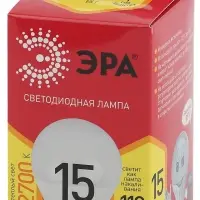 Лампа светодиодная LED 15 Вт 1200Лм 2700К груша теплый E27 220-240В LED A60-15W-827-E27 Red Line