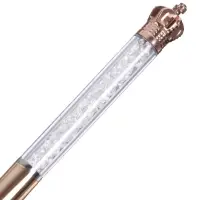 Ручка шариковая-прикол «Корона» со стразами, МИКС