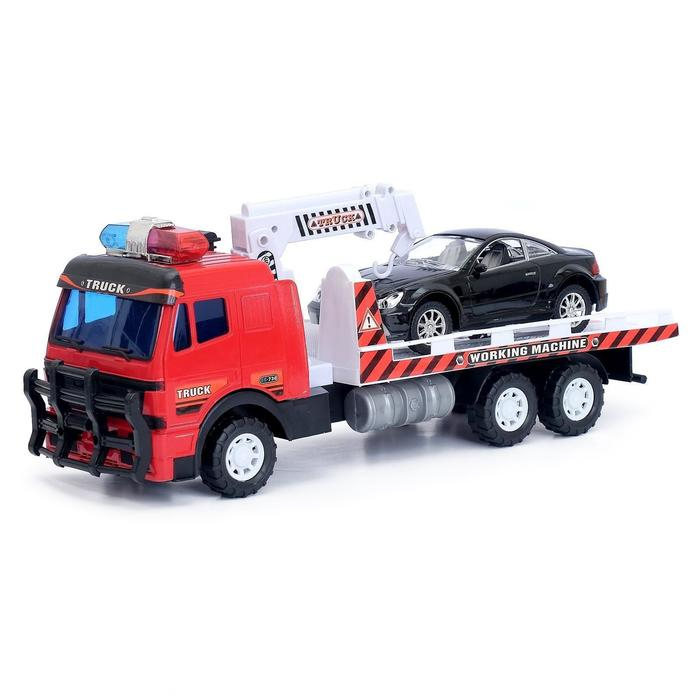 Машина инерционная «Эвакуатор», цвета МИКС Машина инерционная «Эвакуатор», цвета МИКС