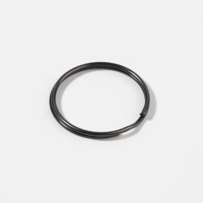 Кольцо для брелока, d=25 мм, 10 шт., цвет чёрный никель Кольцо для брелока, d=25 мм, 10 шт., цвет чёрный никель