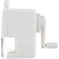 Точилка механическая, 8 мм, фиксация карандаша, белая